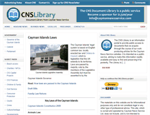 Tablet Screenshot of cnslibrary.com